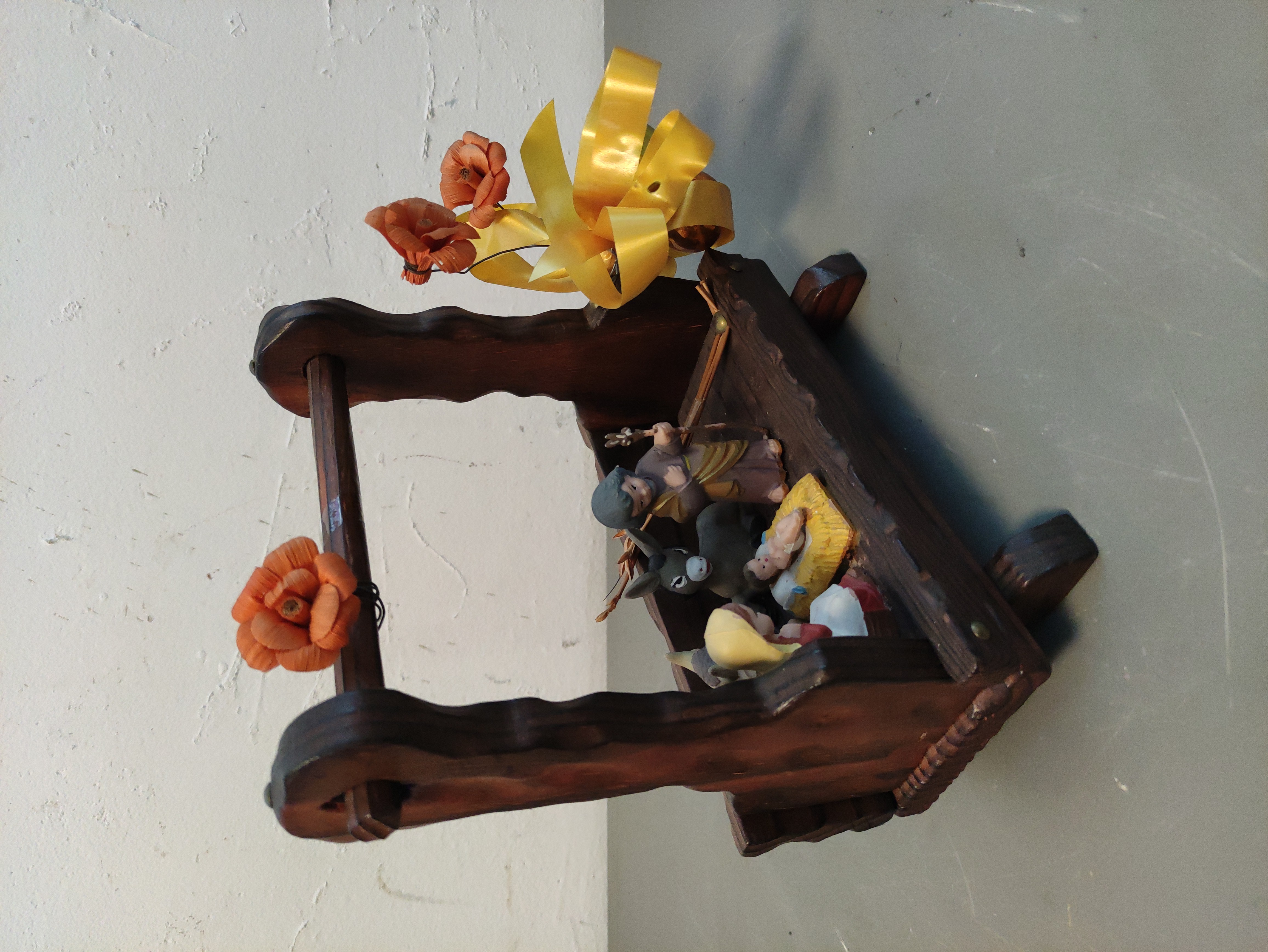 belen nacimiento religion objeto deco madera 24x23x13 1u